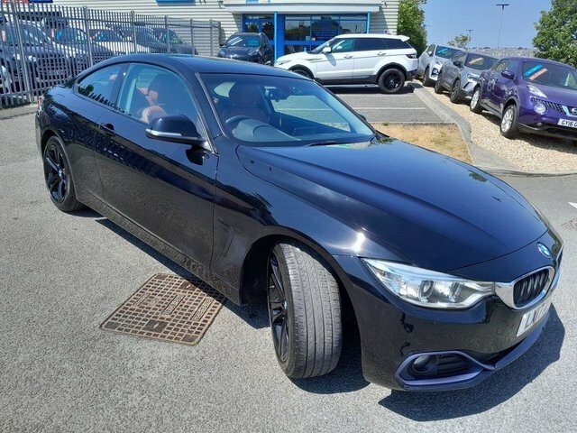 BMW 4 Series Gran Coupe 2017 2.0 420D Sport Coupe Euro 6 Black #2