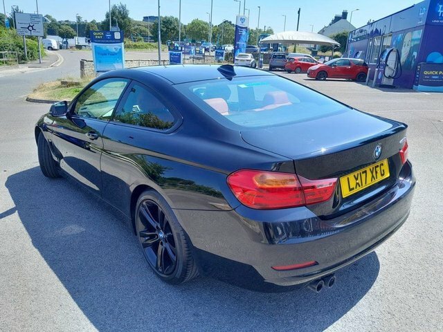 BMW 4 Series Gran Coupe 2017 2.0 420D Sport Coupe Euro 6 Black #4