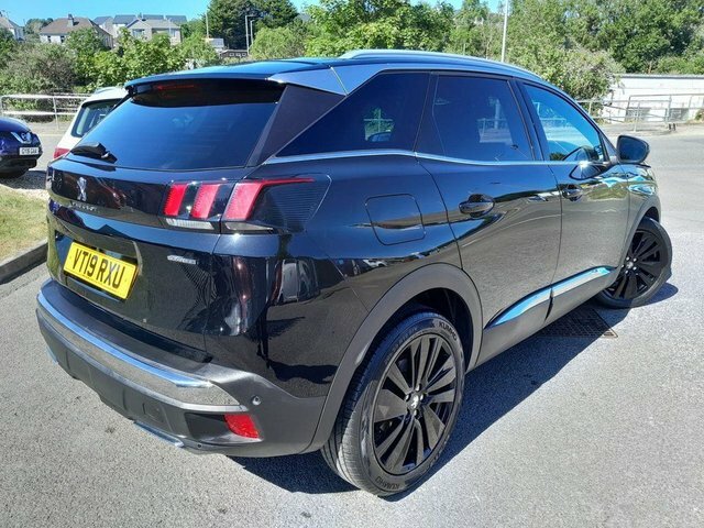 Peugeot 3008 2019 1.5 Bluehdi Gt Line Suv Eur Black #3