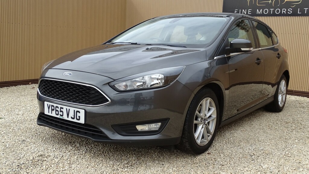 Ford Focus Hatchback 1.0 T Ecoboost Zetec 201565 YP65VJG Grey #6