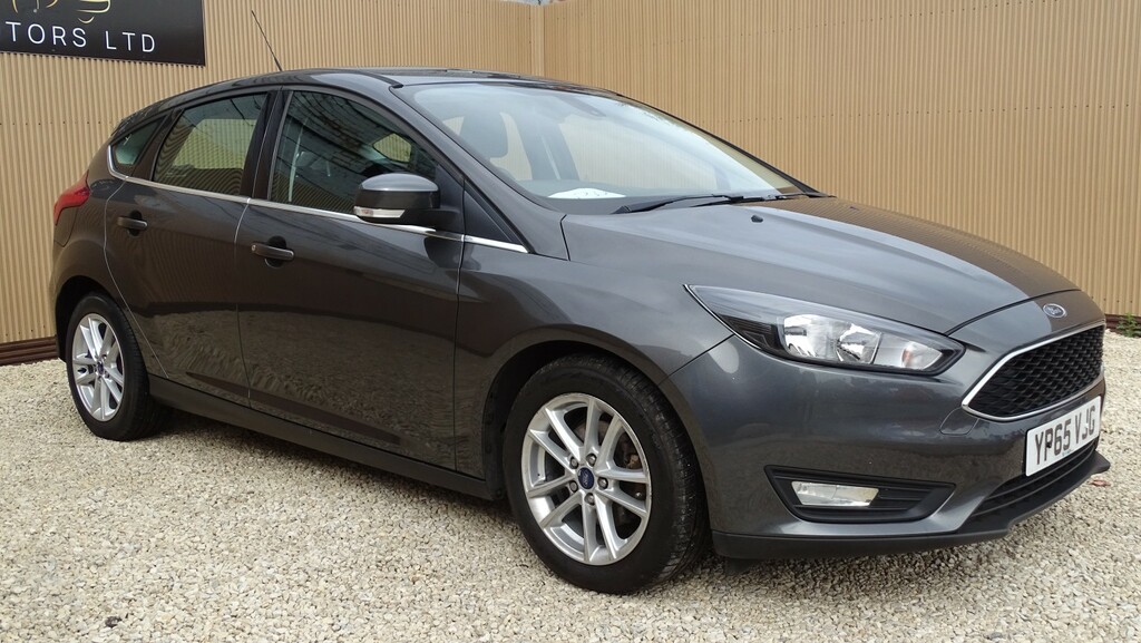 Ford Focus Hatchback 1.0 T Ecoboost Zetec 201565 YP65VJG Grey #4