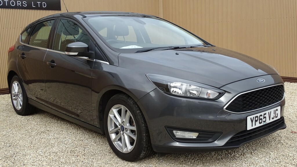 Ford Focus Hatchback 1.0 T Ecoboost Zetec 201565 YP65VJG Grey #3