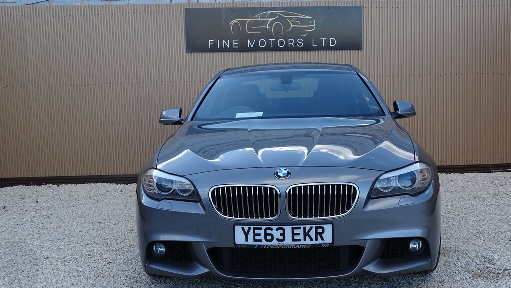 BMW 5 Series 2.0 520D M Sport Saloon Grey #5