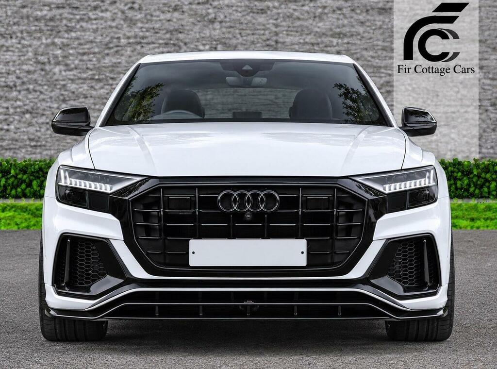 Audi Q8 3.0 Tfsi V6 55 S Line Tiptronic Quattro Euro 6 S White #2