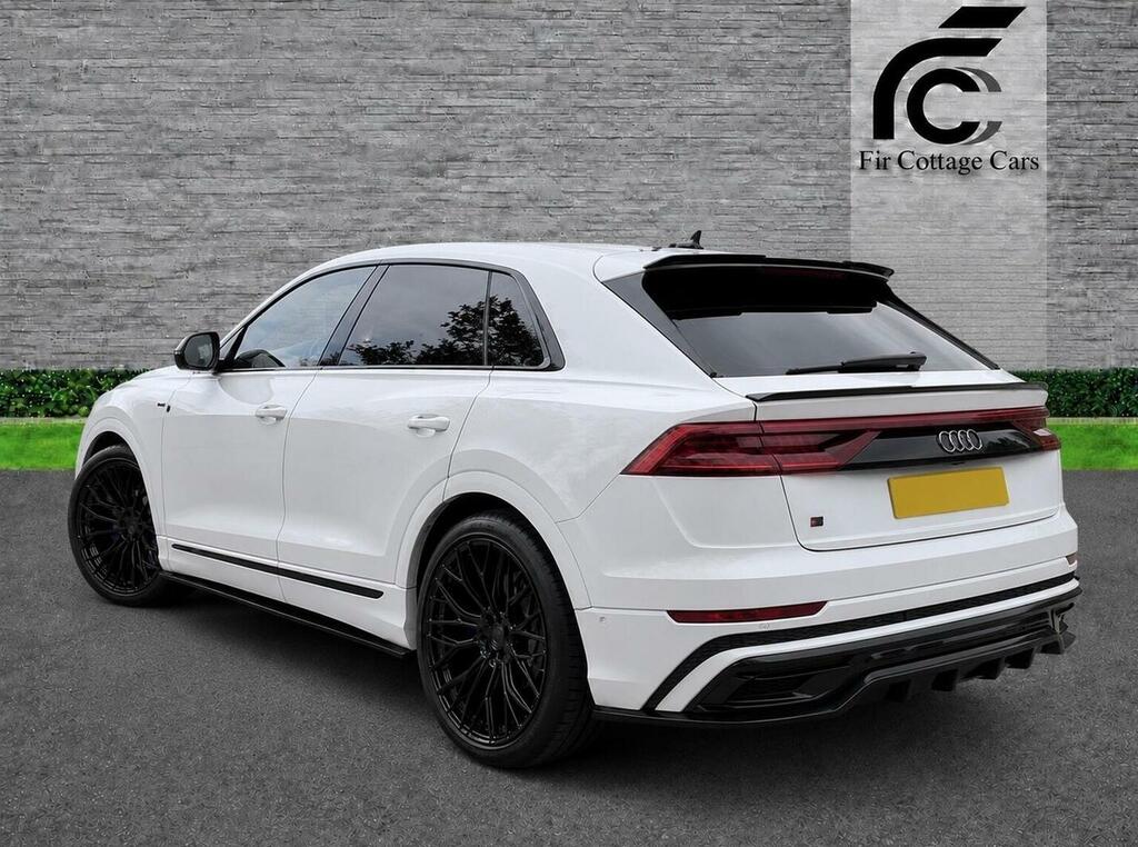 Audi Q8 3.0 Tfsi V6 55 S Line Tiptronic Quattro Euro 6 S White #3