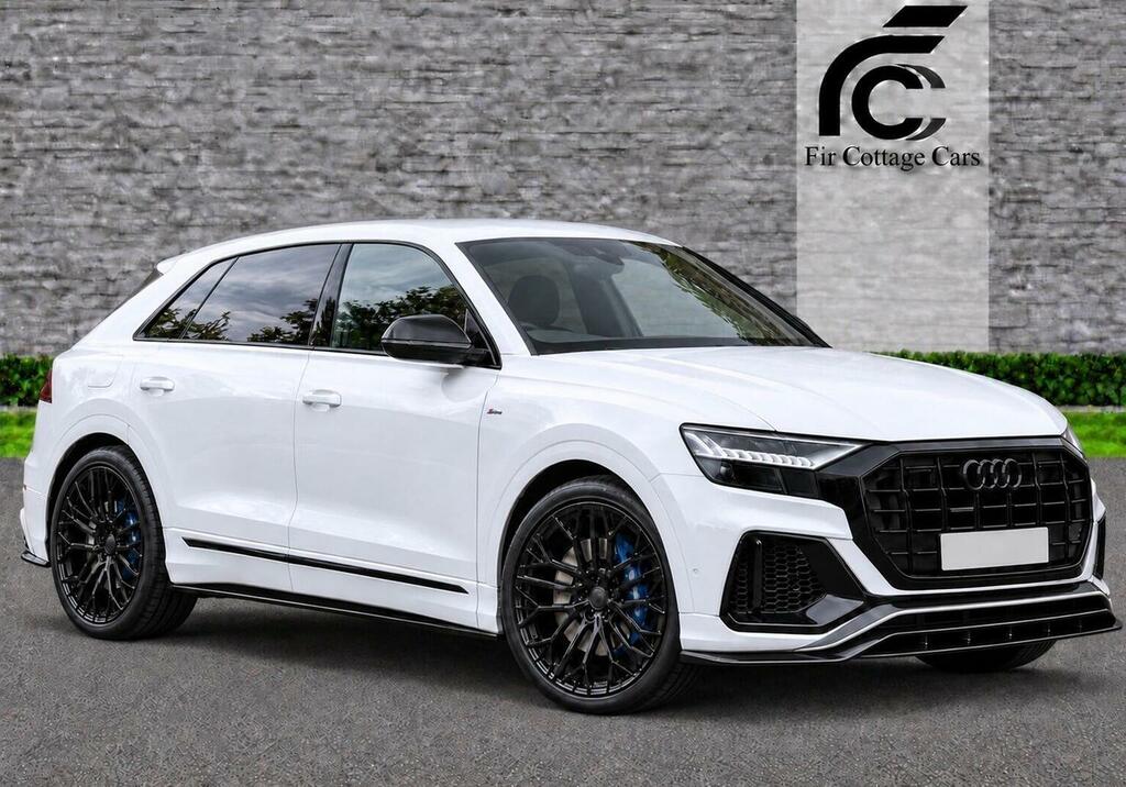 Audi Q8 3.0 Tfsi V6 55 S Line Tiptronic Quattro Euro 6 S White
