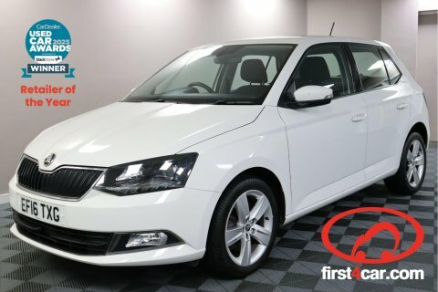 Skoda Fabia 2016 16 Se White