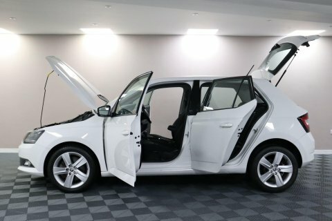 Skoda Fabia 2016 16 Se White #5