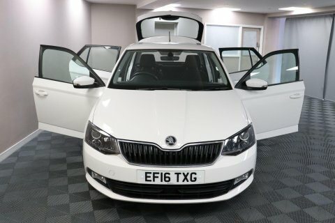 Skoda Fabia 2016 16 Se White #6
