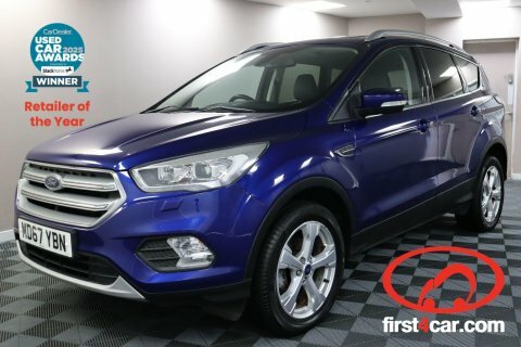 Ford Kuga 2018 67 St-line Blue