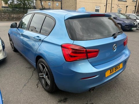 BMW 1 Series 2019 19 118I Blue #6