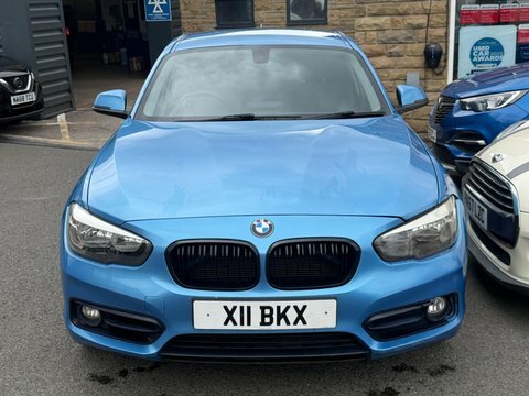 BMW 1 Series 2019 19 118I Blue #2
