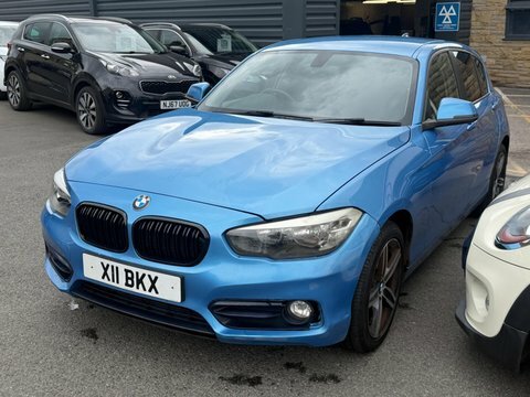 BMW 1 Series 2019 19 118I Blue #3