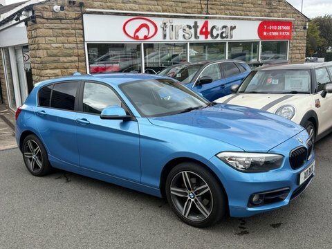 BMW 1 Series 2019 19 118I Blue