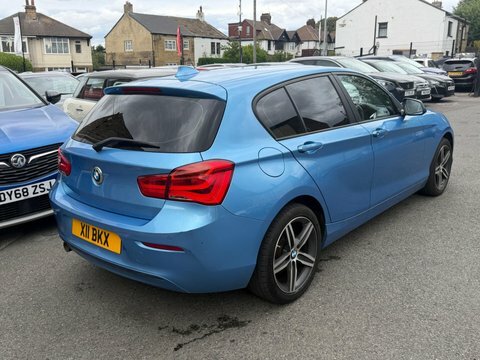 BMW 1 Series 2019 19 118I Blue #4