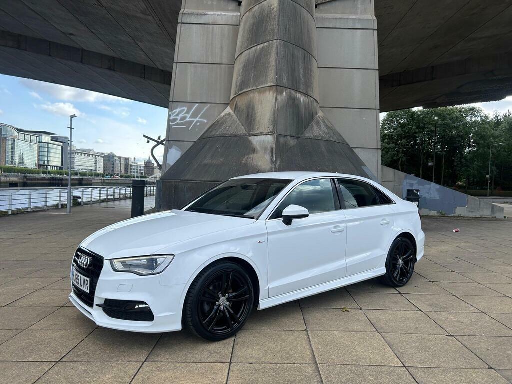 Audi A3 1.4 Tfsi Cod S Line S Tronic Euro 6 S S HJ65UVR White #2