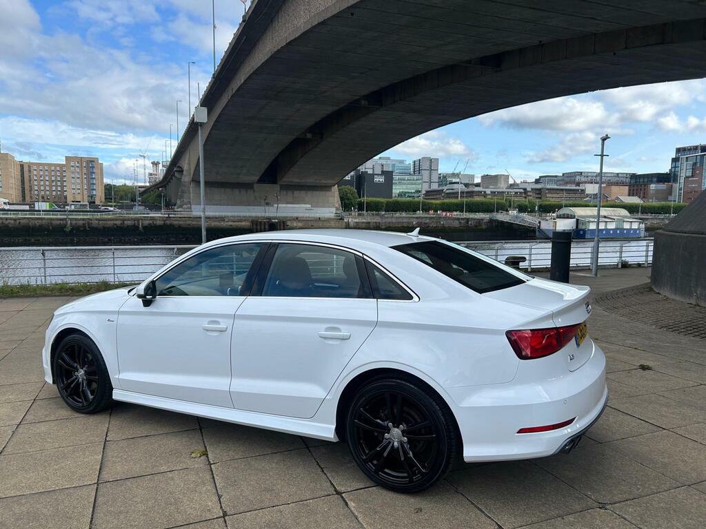 Audi A3 1.4 Tfsi Cod S Line S Tronic Euro 6 S S HJ65UVR White #6