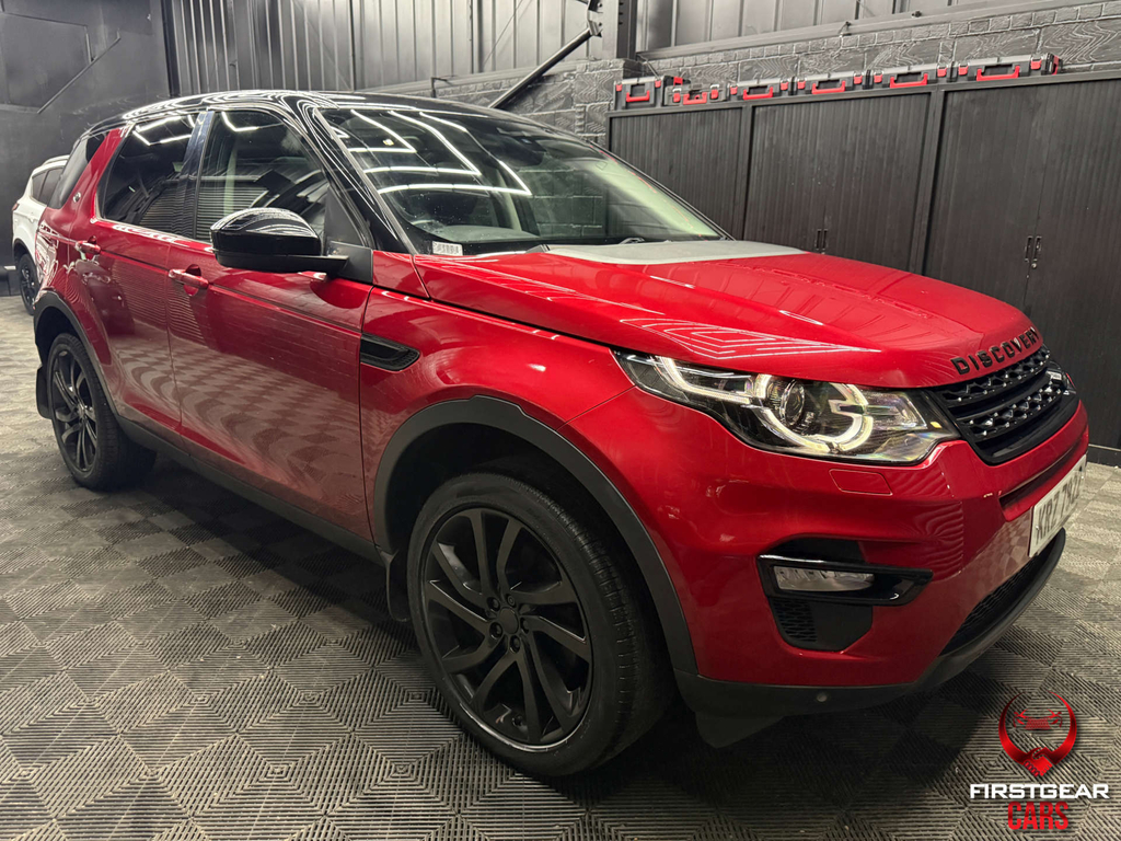 Land Rover Discovery Sport Td4 Hse Black Suv 4Wd Euro 6 Ss Red #6