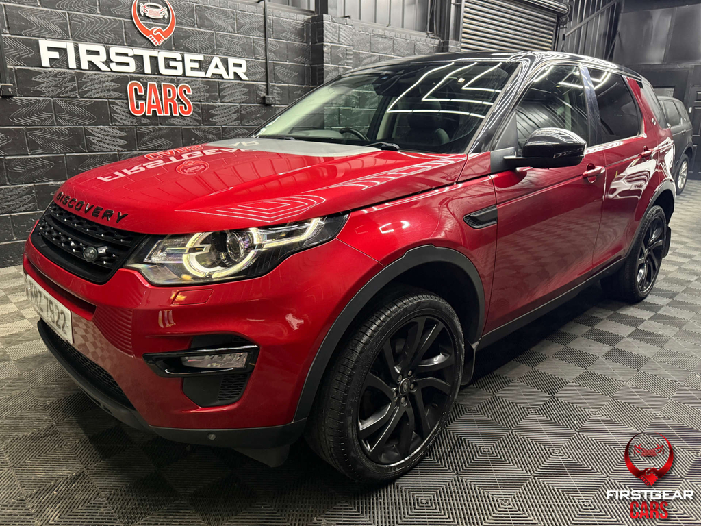 Land Rover Discovery Sport Td4 Hse Black Suv 4Wd Euro 6 Ss Red #4
