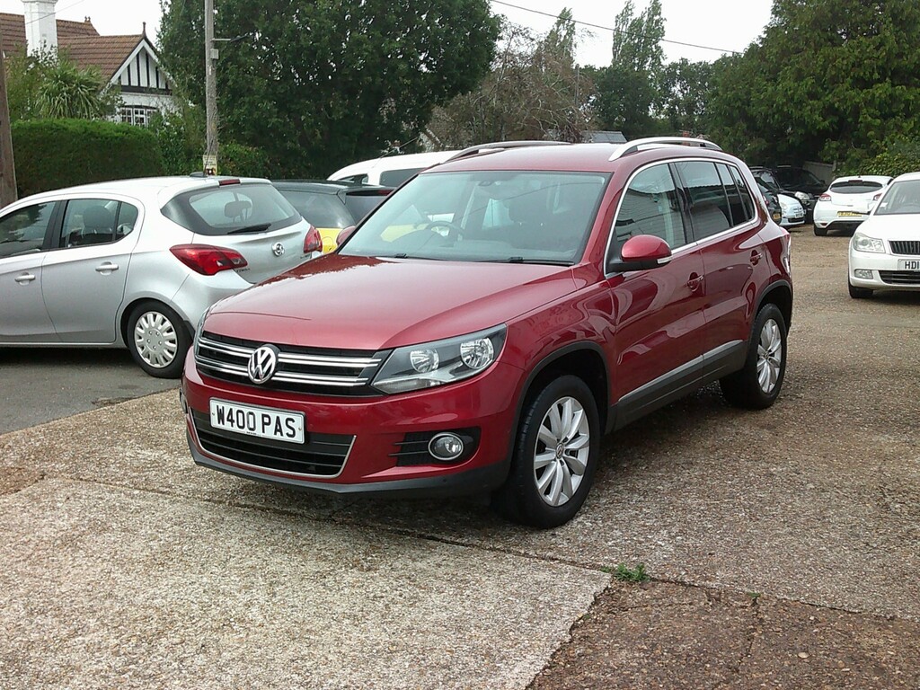 Volkswagen Tiguan 2.0 Tdi Bluemotion Tech Match Red #5
