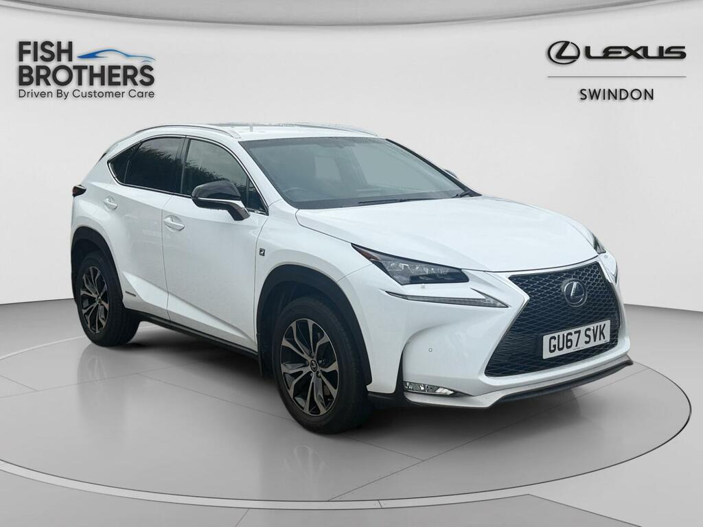Lexus NX 300H F-sport White
