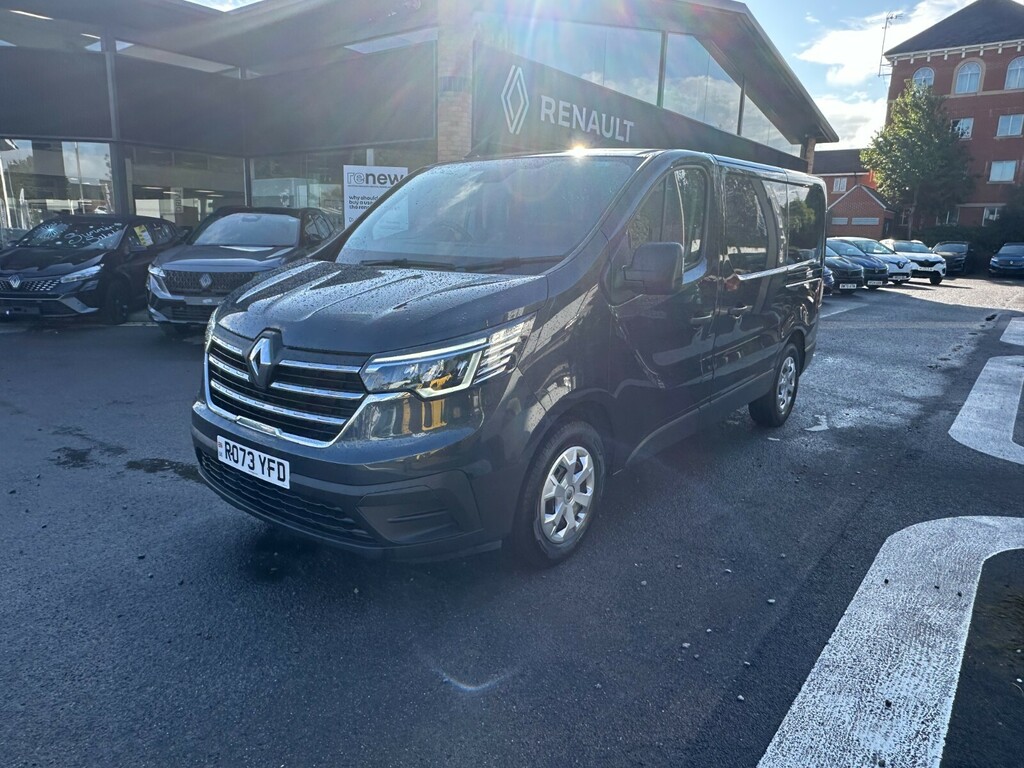 Renault Trafic Sl30 Blue Dci 150 Advance Van RO73YFD Grey #3