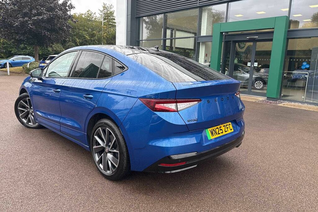 Skoda ENYAQ 210Kw 85X Sportline Plus 82Kwh 4X4 Blue #3