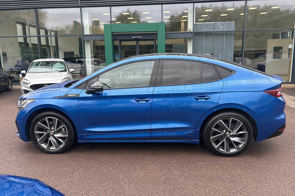 Skoda ENYAQ 210Kw 85X Sportline Plus 82Kwh 4X4 Blue #4