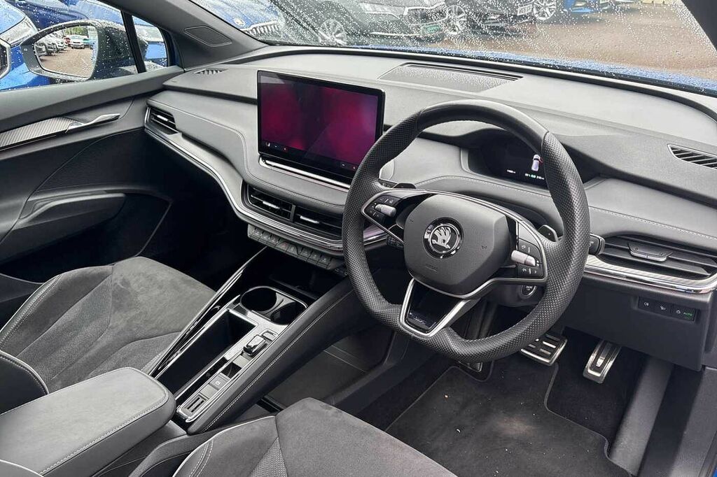 Skoda ENYAQ 210Kw 85X Sportline Plus 82Kwh 4X4 Blue #6