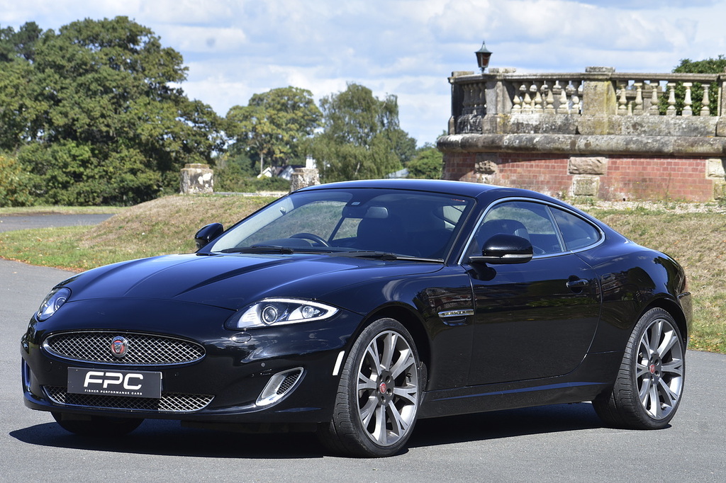 Jaguar XK Coupe Black #5
