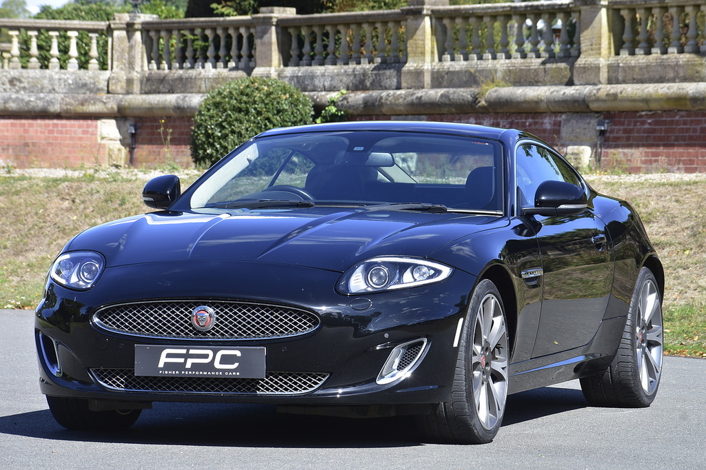 Jaguar XK Coupe Black #4