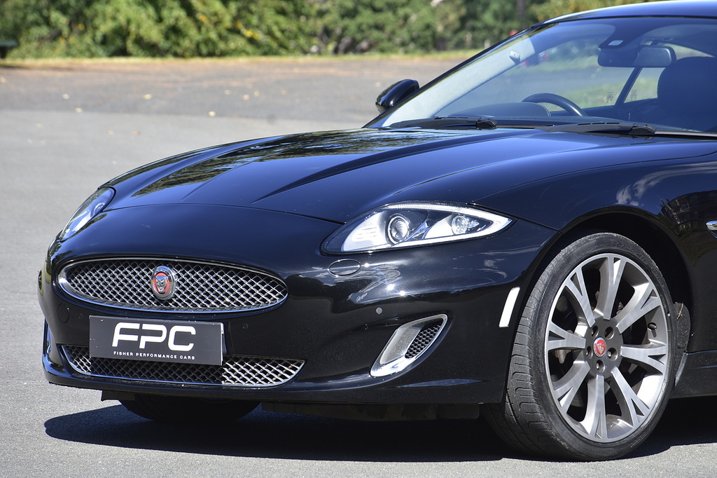 Jaguar XK Coupe Black #6