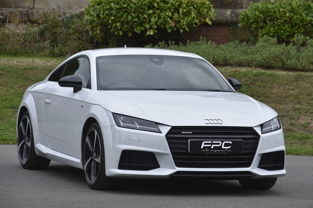 Audi TT Coupe White #4