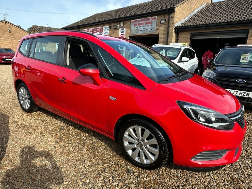 Vauxhall Zafira Tourer 1.4L Design Red #6