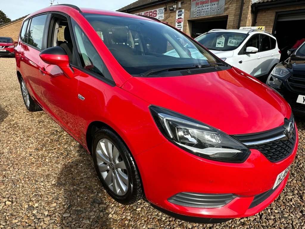 Vauxhall Zafira Tourer 1.4L Design Red #3