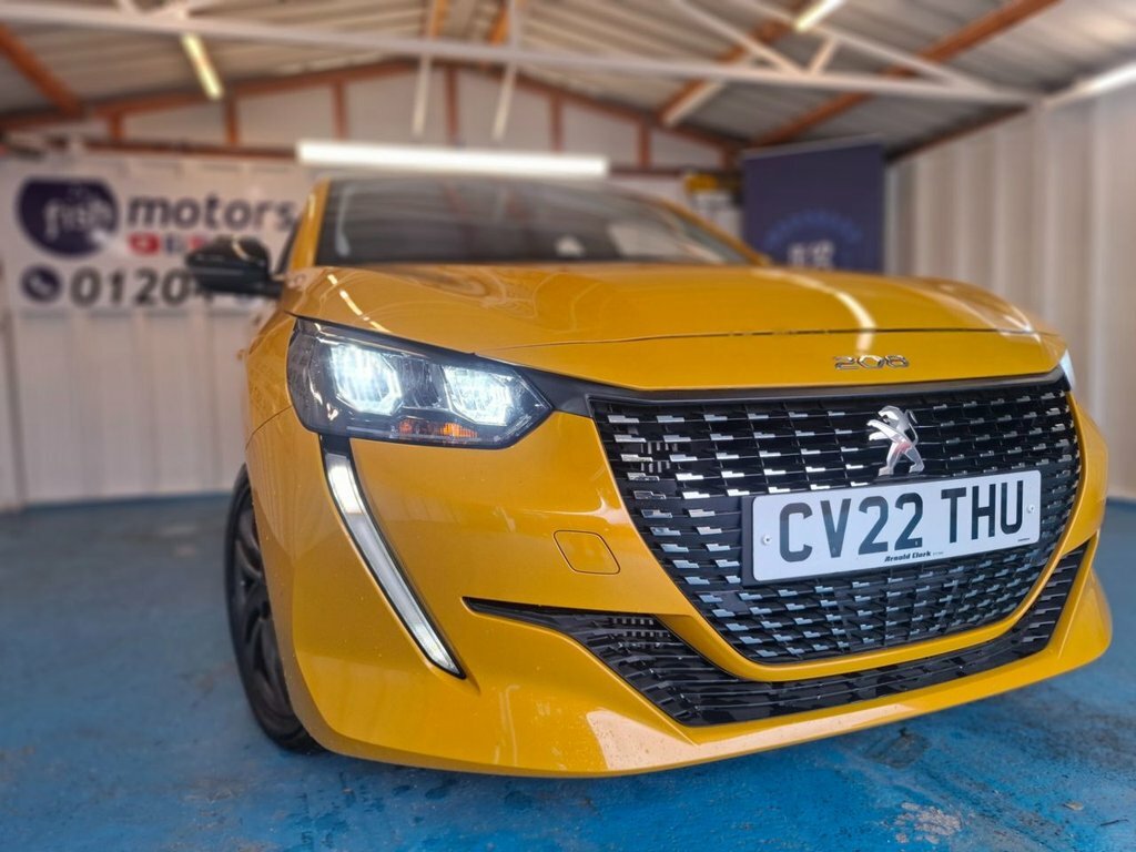 Peugeot 208 1.2L Active Premium CV22THU Yellow #3