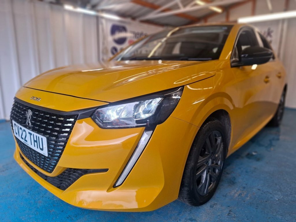 Peugeot 208 1.2L Active Premium CV22THU Yellow