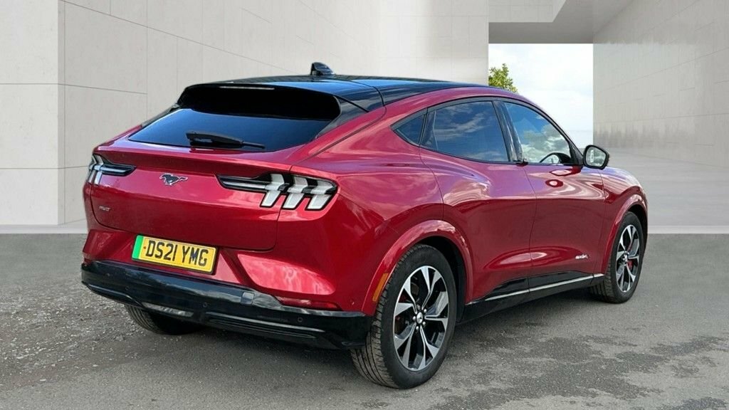 Ford Mustang Mach-E Suv Red #4