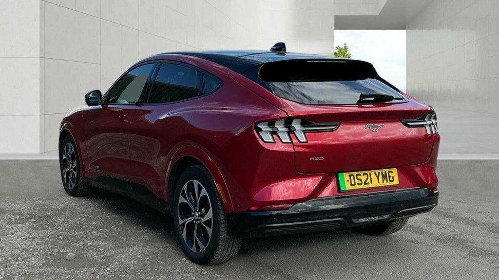 Ford Mustang Mach-E Suv Red #3