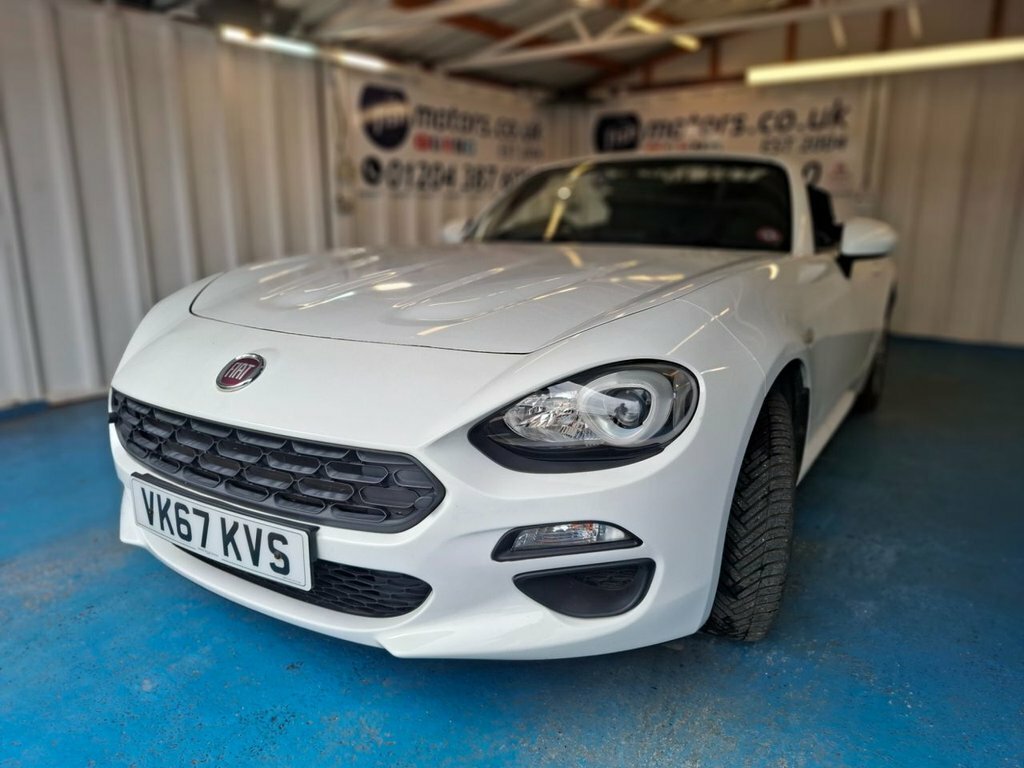 Fiat 124 Spider 1.4L Classica White