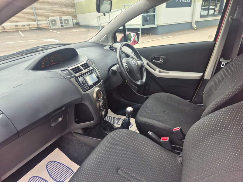 Toyota Yaris Hatchback Red #9