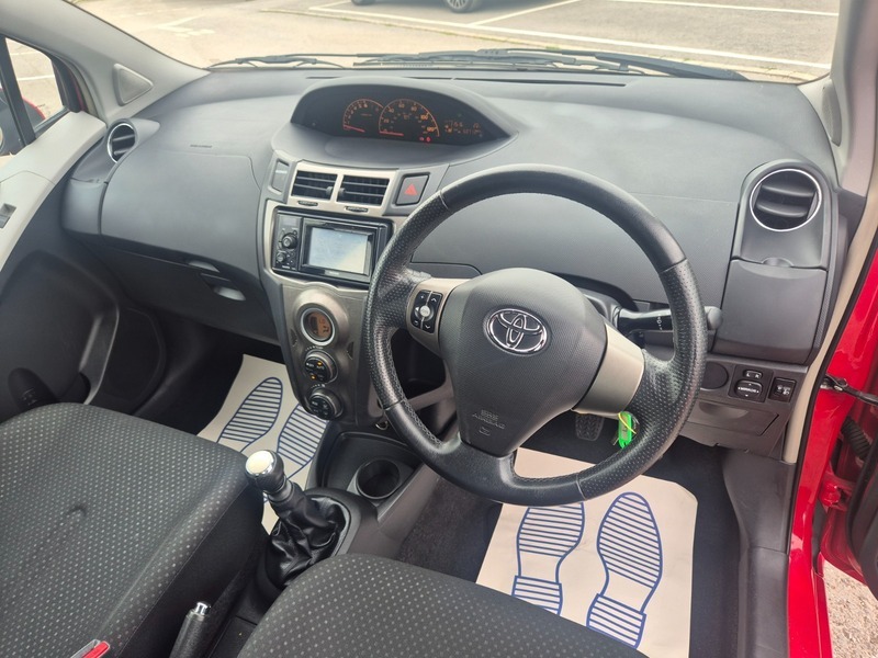 Toyota Yaris Hatchback Red #20