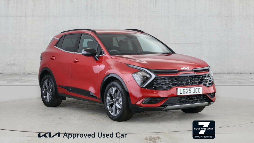 Kia Sportage 1.6T Gdi 207 Hev Gt-line Red