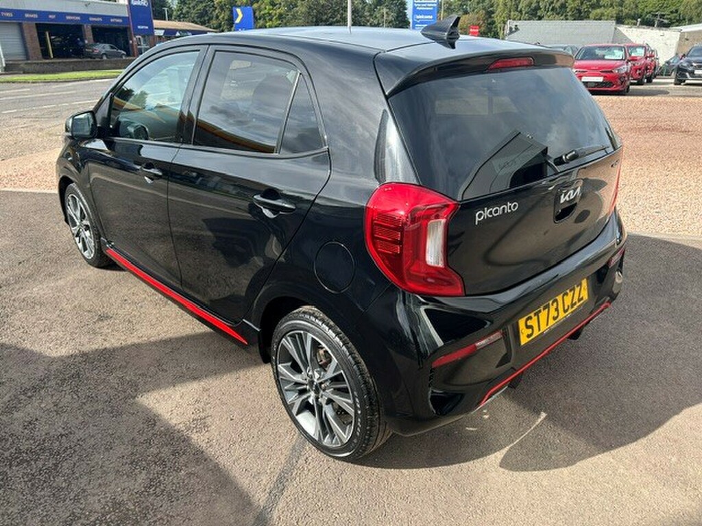 Kia Picanto 1.0 Gt-line 4 Seats Black #4