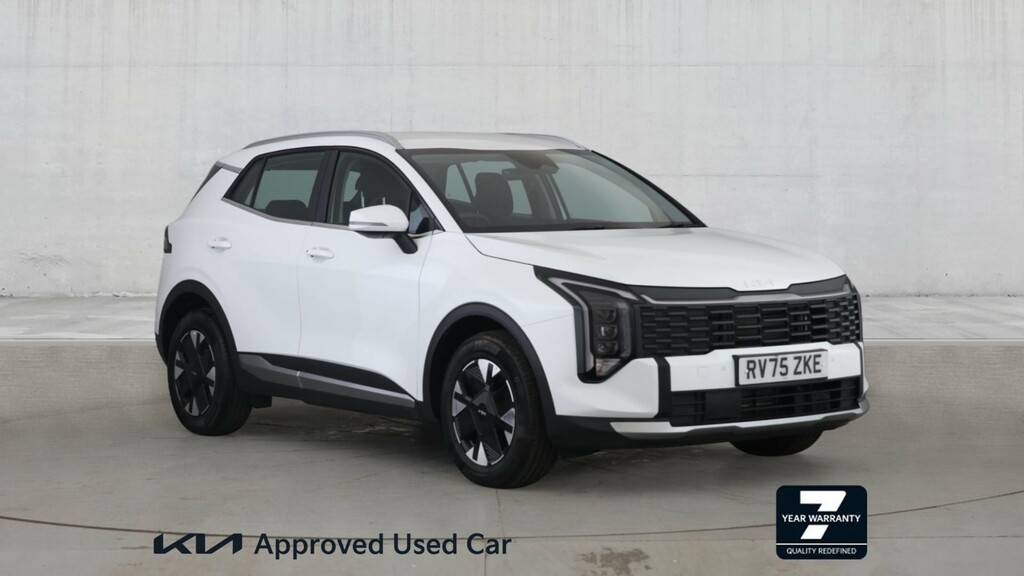Kia Sportage 1.6T Gdi Hev Pure White