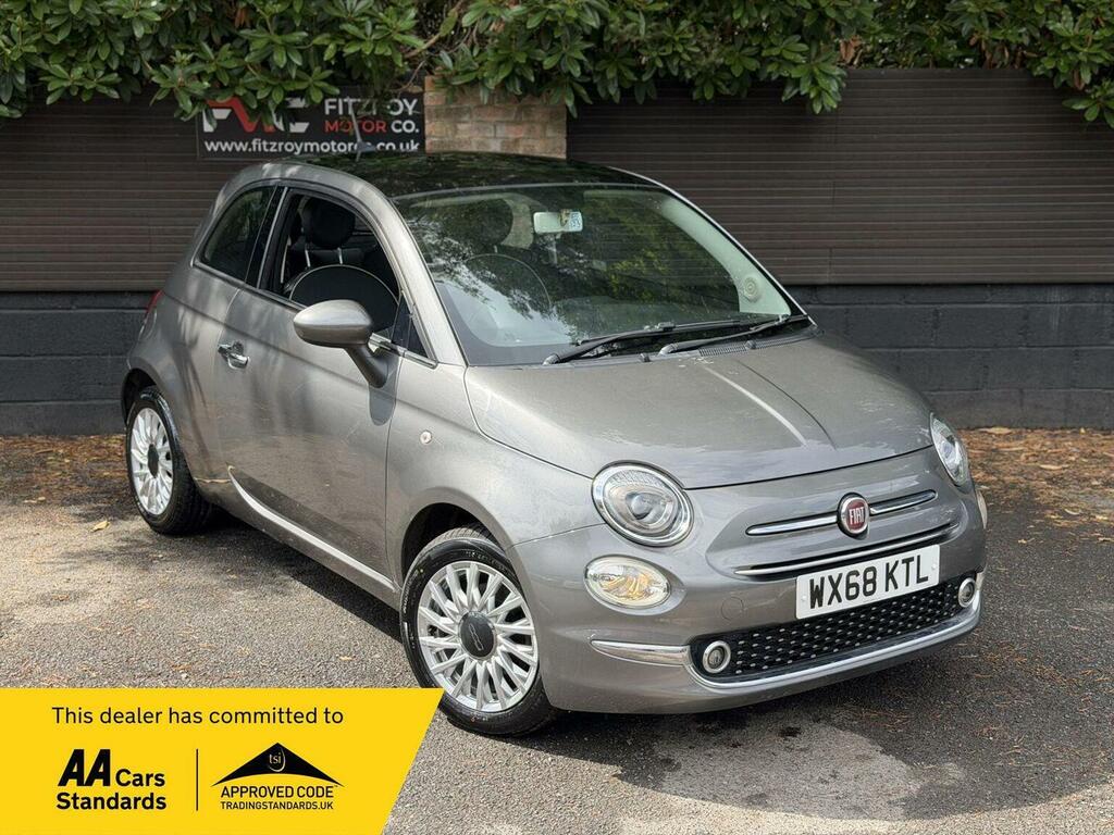 Fiat 500 1.2 Lounge Euro 6 Ss Grey