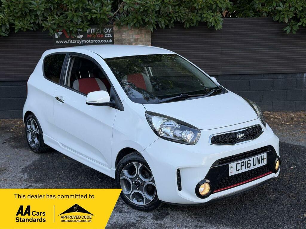 Kia Picanto 1.25 Ecodynamics Chilli Euro 6 Ss White