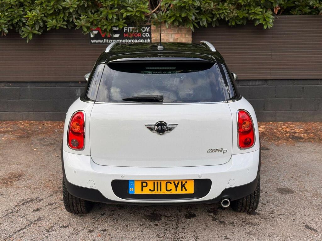 Mini Countryman 1.6 Cooper D Euro 5 Ss White #6