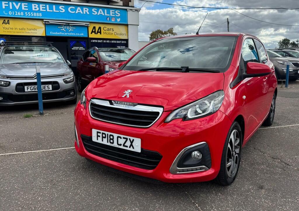 Peugeot 108 1.2 Puretech Allure Euro 6 Red