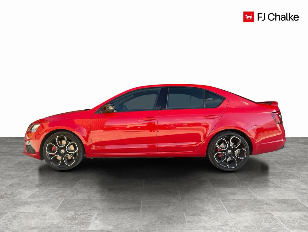 Skoda Octavia 2.0 Tsi Vrs Euro 6 Ss Red #5